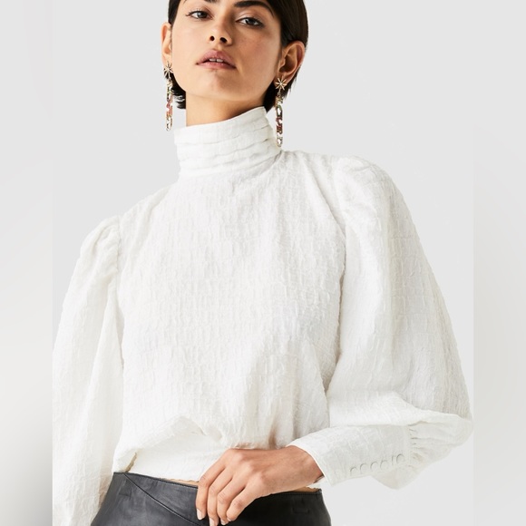 ATOIR Supernova Volume Sleeve High Neck Top - Picture 3 of 11